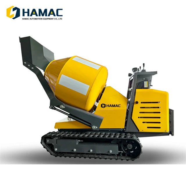 Portable Mini Self-Loading Concrete Mixer Dumper Construction Crawler ...